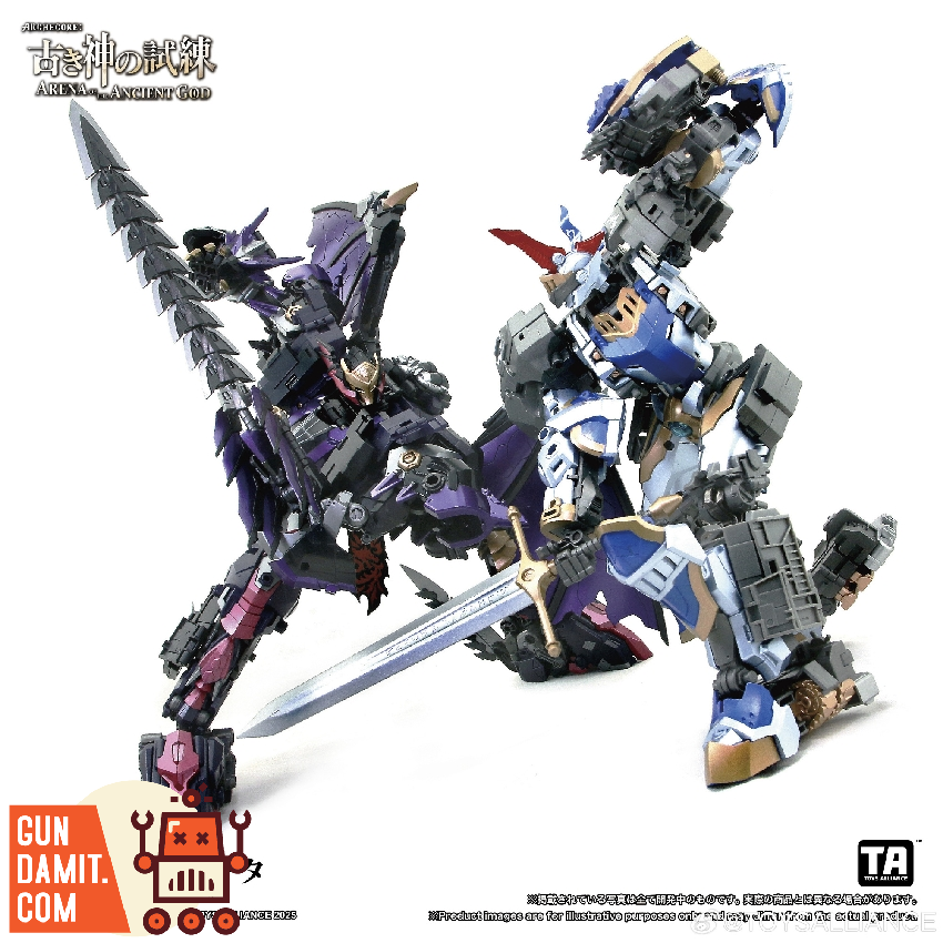 Toys Alliance AAG-02 Archecore Brave vs Brave Troll-Armor Dragon