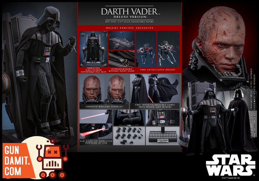HotToys 1/6 MMS811 Darth Vader Deluxe - | GunDamit.com