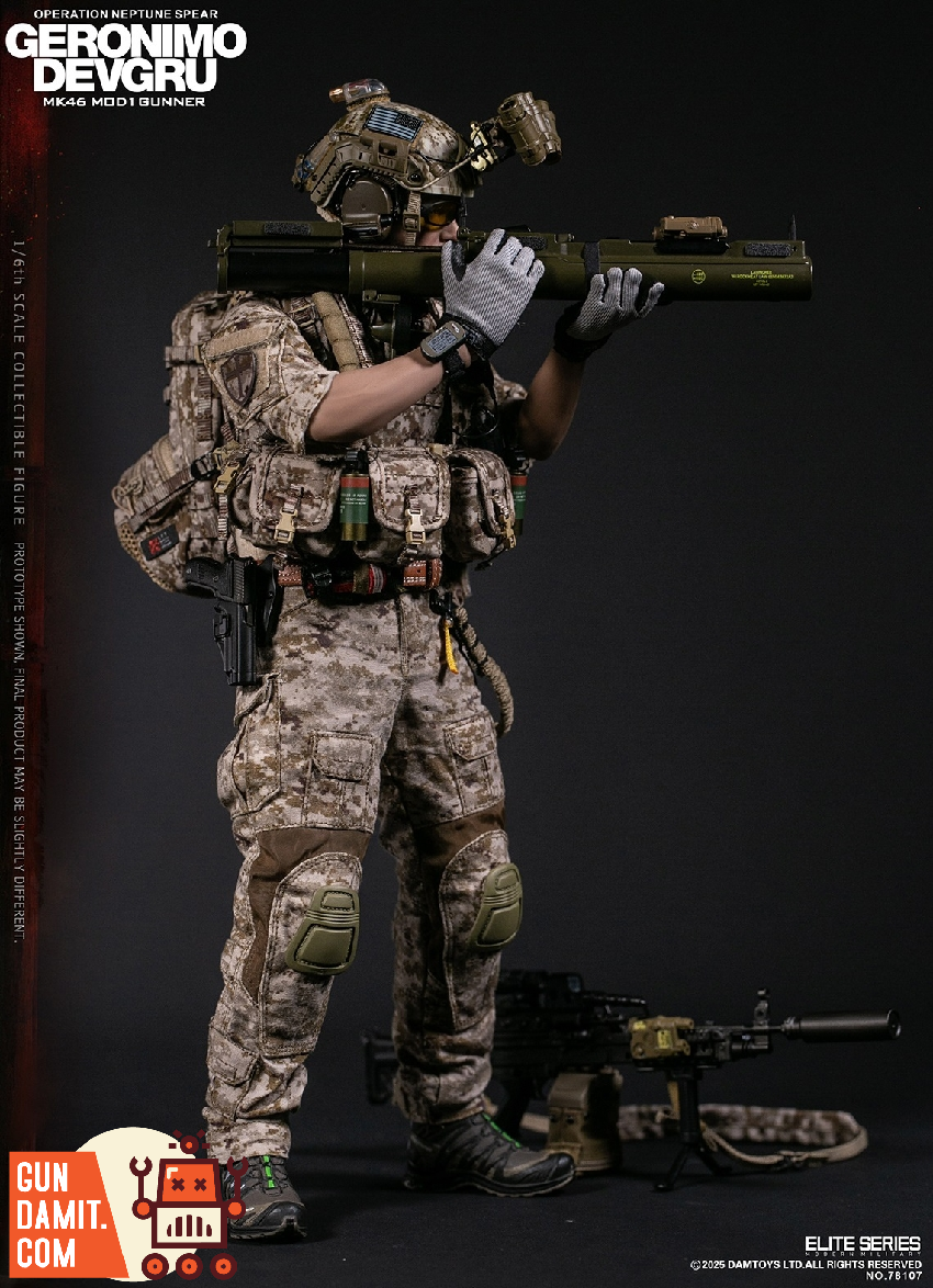 DAMTOYS DEVGRU Operation Neptune Spear GERONIMO | GunDamit.com