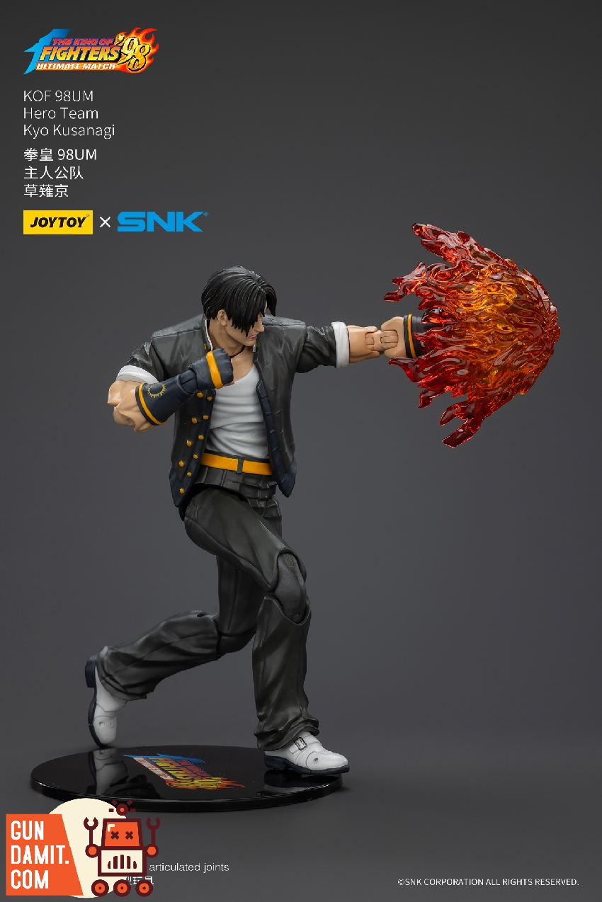 JoyToy JT01420 1/18 KOF 98UM Hero Team Kyo Kusanagi - GunDamit Store