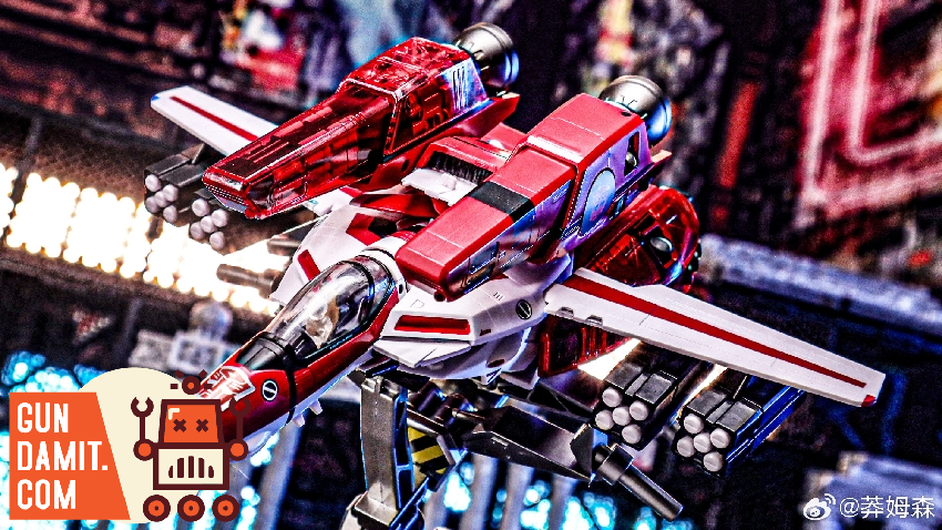 FG Model FG-01 Macross VF1S God of Flame w/ Fast Pack Armor Deluxe