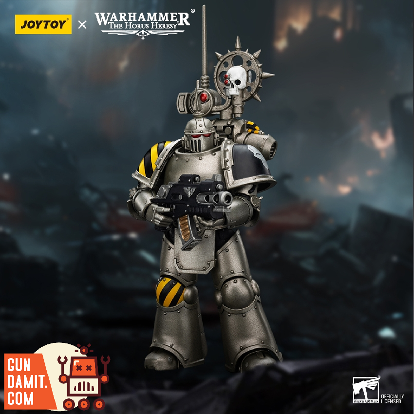 JoyToy JT01468 Warhammer The Horus Heresy lron Warriors MKlIl Tactical Legionary with Nuncio-vox