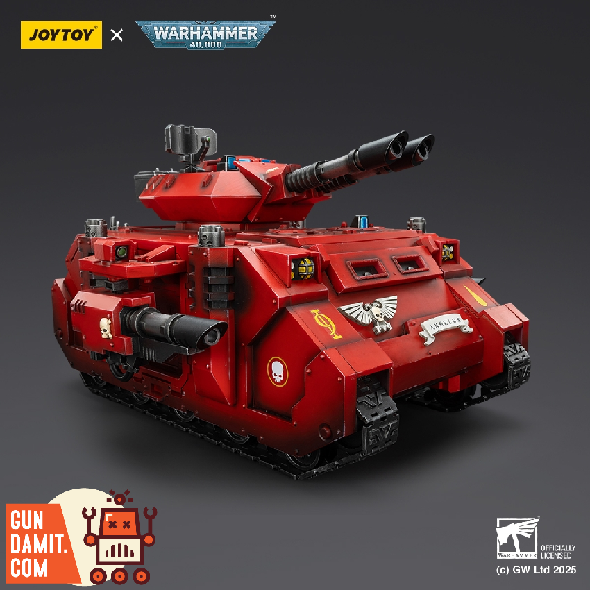 JoyToy JT01499 1/18 Warhammer 40K Blood Angels Predator Annihilator with Twin Lascannons