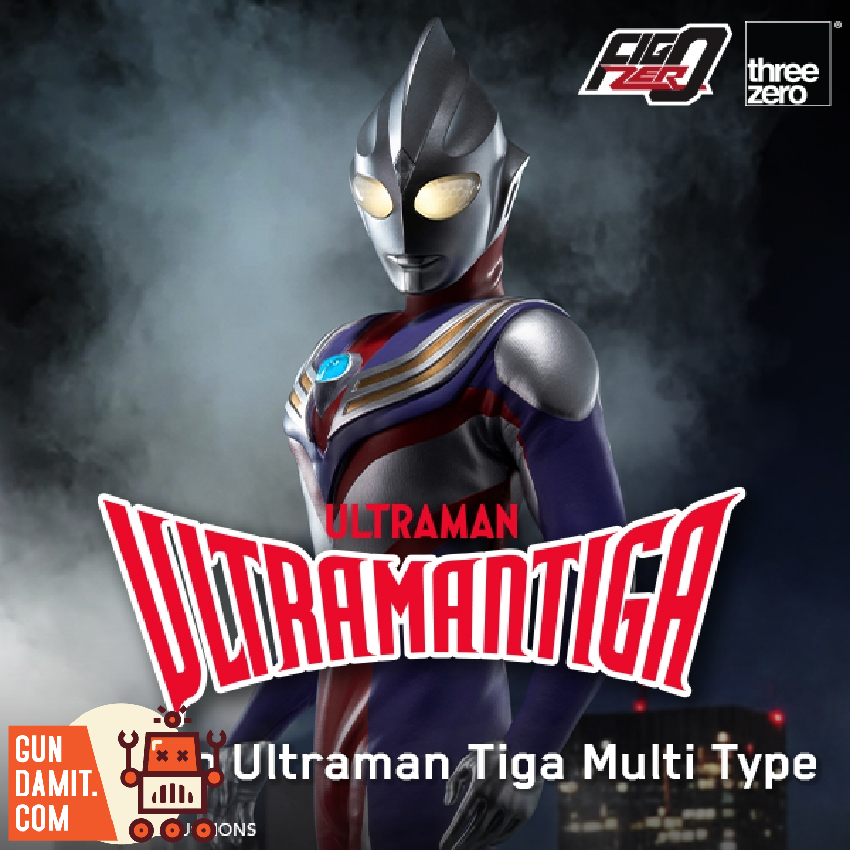 [Pre-Order] Threezero 3Z0567 FigZero Ultraman Tiga Multi Type