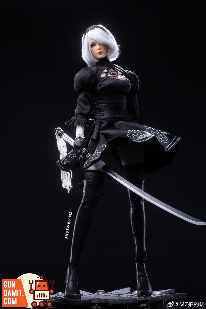 PLAYTOY 1/6 2B ニーアオートマタ 眼球可動 アクションドール