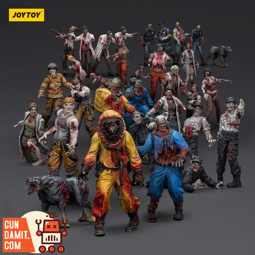 JoyToy JT01642 1/25 Dark Source Zombie Police Dogs | GunDamit.com