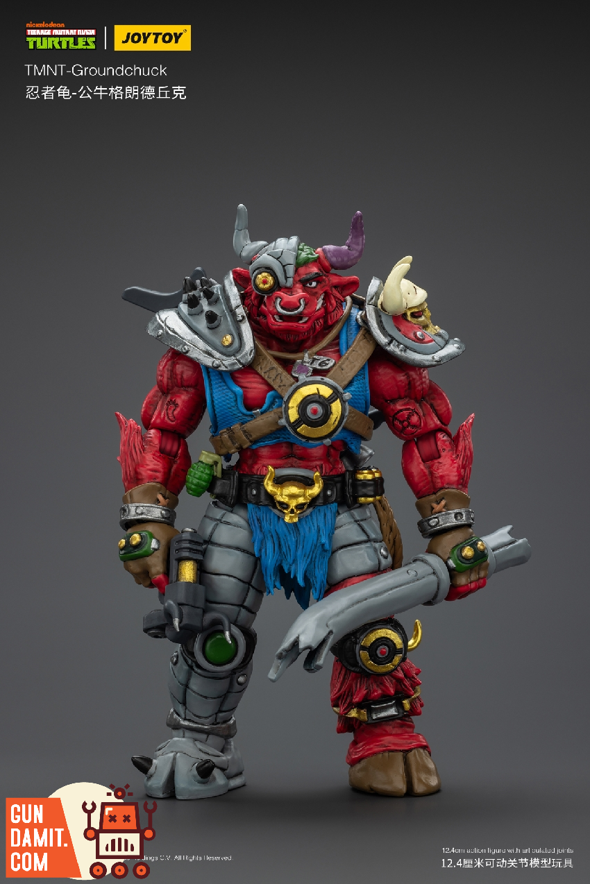 JoyToy JT01512 TMNT Groundchuck 1/18 Figure | GunDamit.com