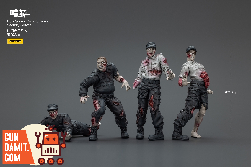 JoyToy JT01543 1/25 Dark Source Zombie Security | GunDamit.com