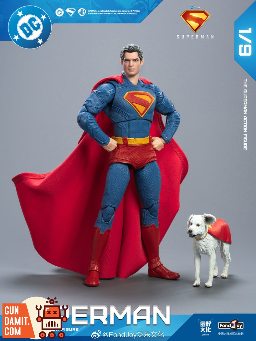 Fondjoy 1/9 James Gunn's Superman Deluxe Figure | GunDamit.com