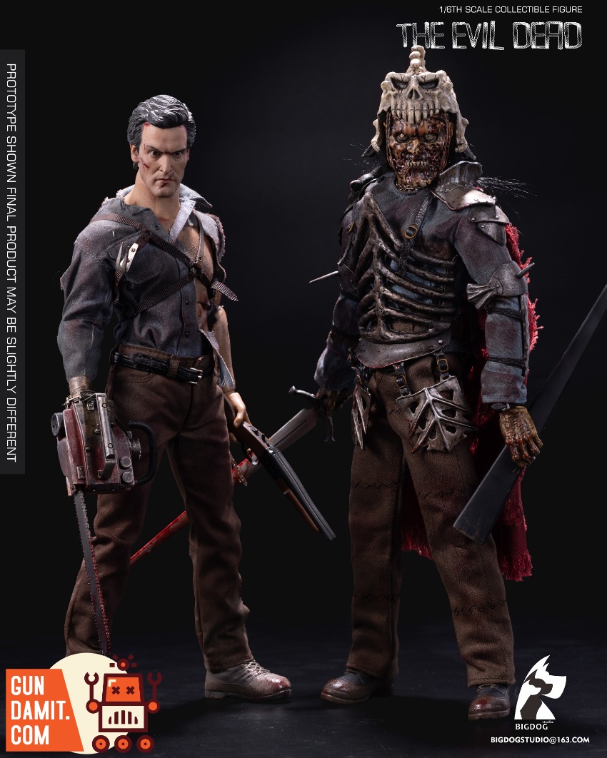 BIGDOG STUDIO 1/6 ジ・イーヴル・デッド DX版 SC015 BIGDOG STUDIO 1/6 SC015 The Evil Dead Deluxe Version - GunDamit Store