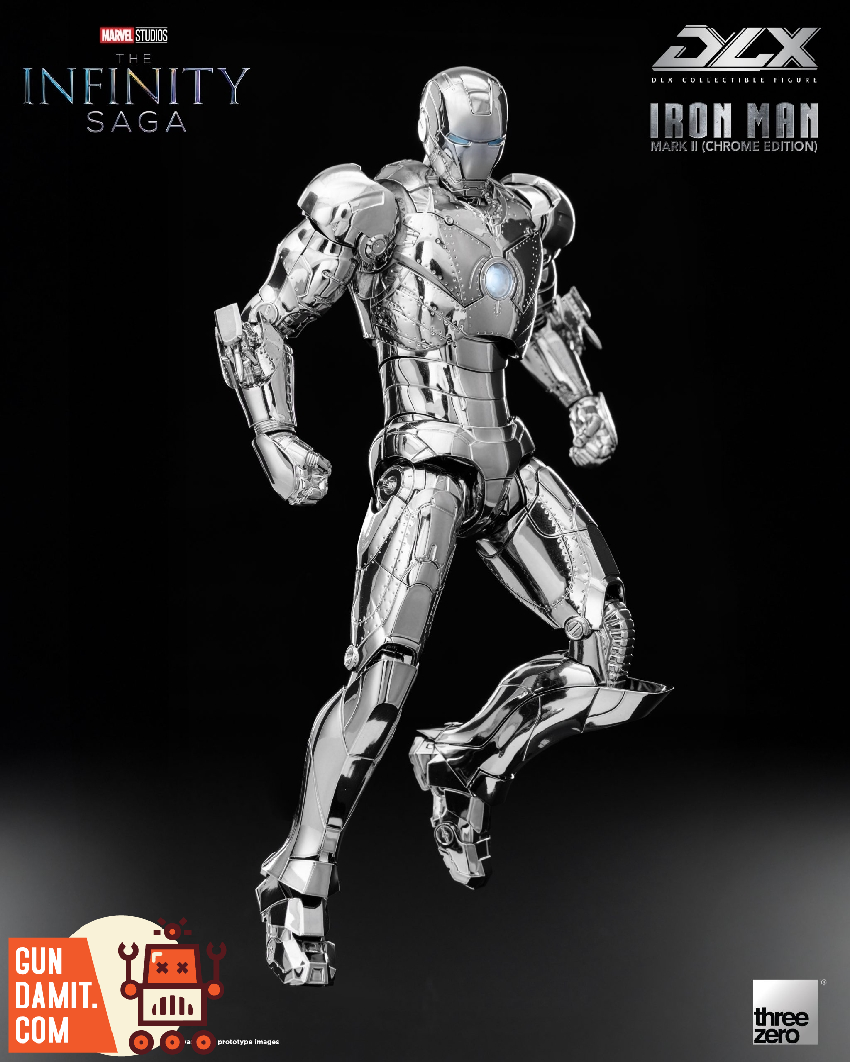 Threezero 3Z0924 Marvel Studios: The Infinity Saga DLX Iron