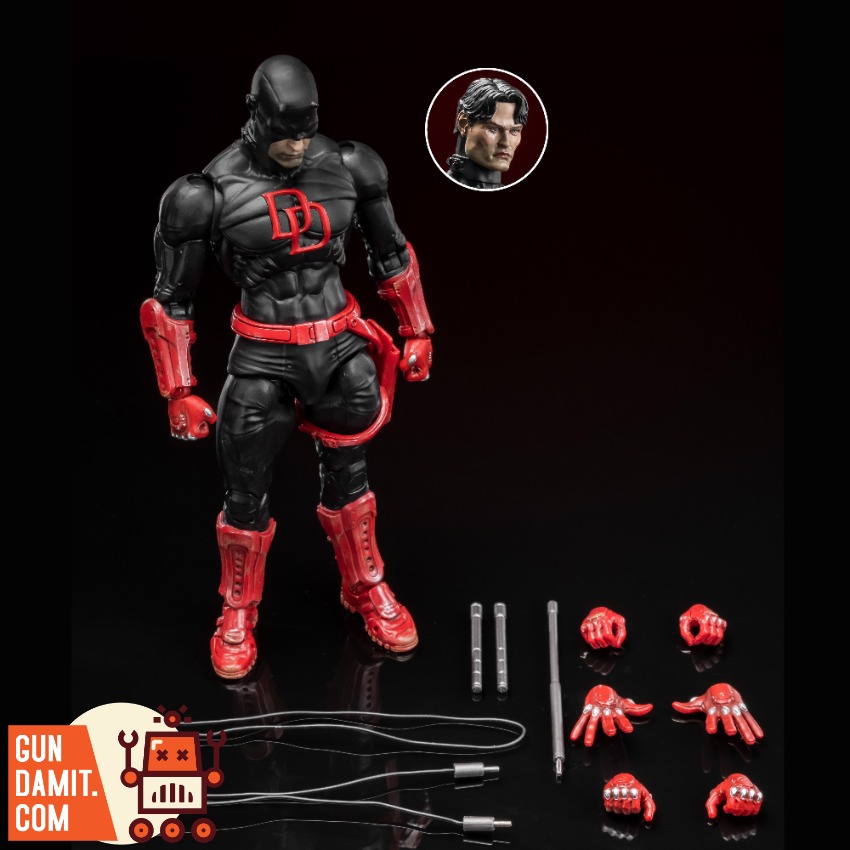 FLEFTOYS 1/10 Murdock Daredevil Black Red Version | GunDamit.com