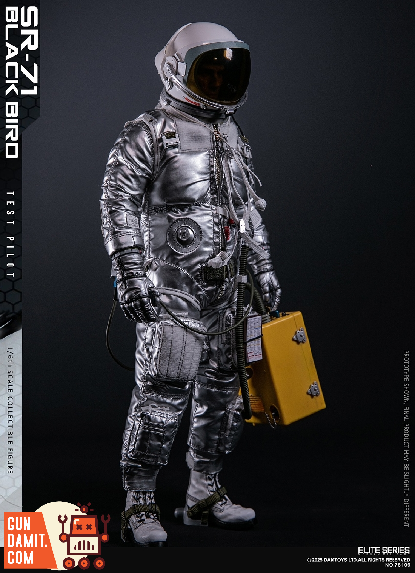 DAMTOYS 1/6 SR-71 Black Bird Test Pilot - GunDamit Store
