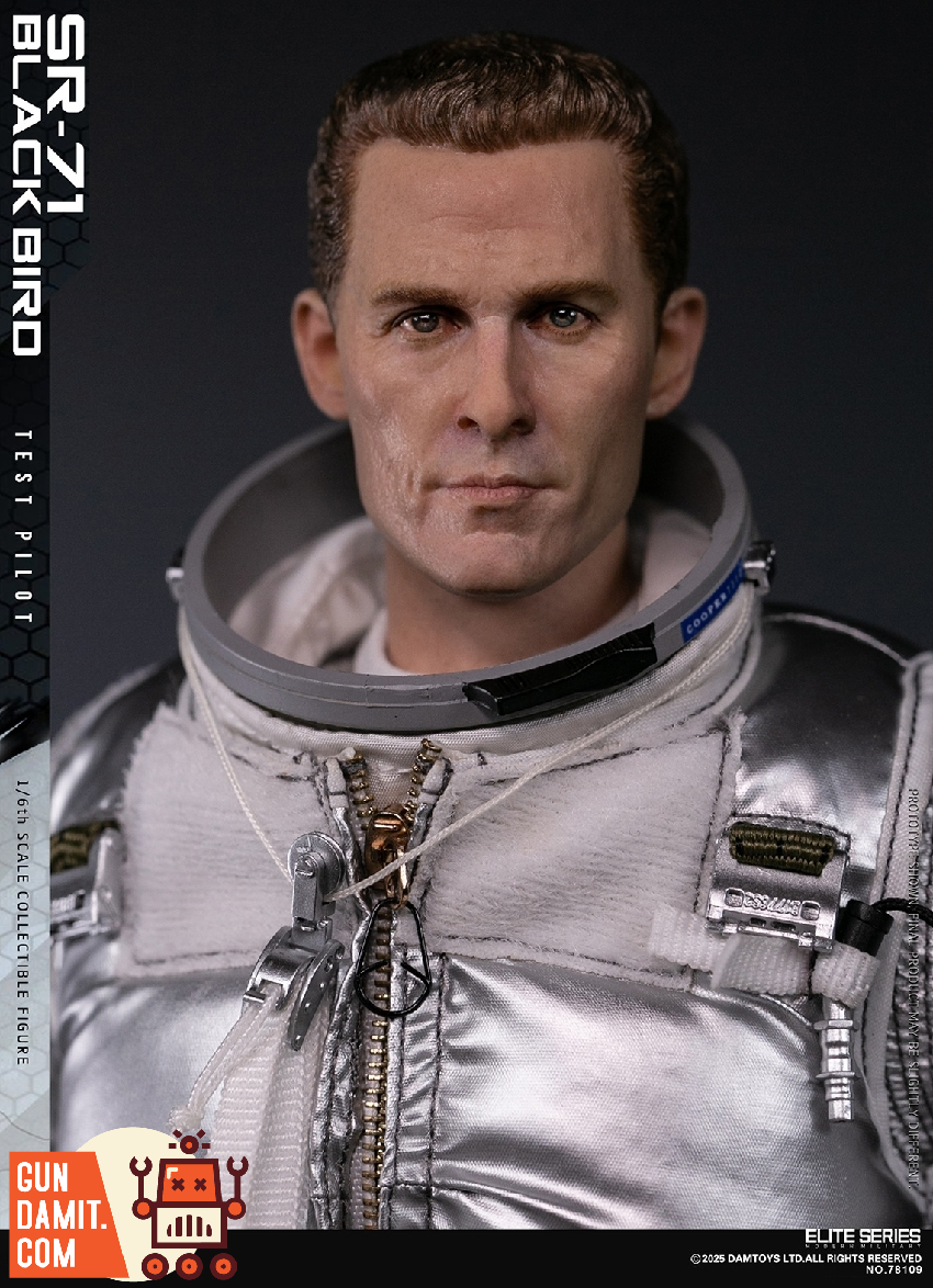DAMTOYS 1/6 SR-71 Black Bird Test Pilot - GunDamit Store
