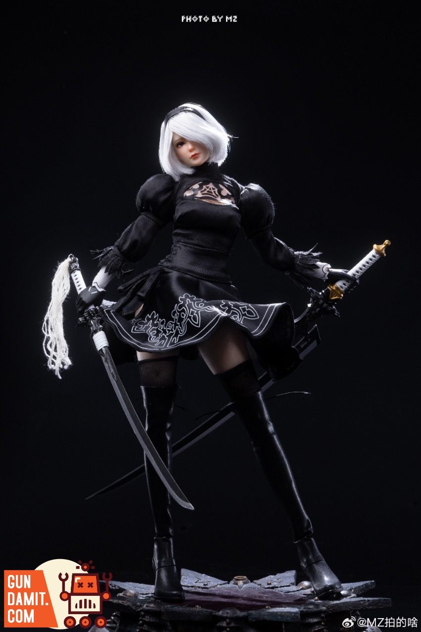 【PLAYTOY】 1/6 2B ニーアオートマタ 眼球可動 アクションドール PLAYTOY】 1/6 2B ニーアオートマタ 眼球可動 アクションドール