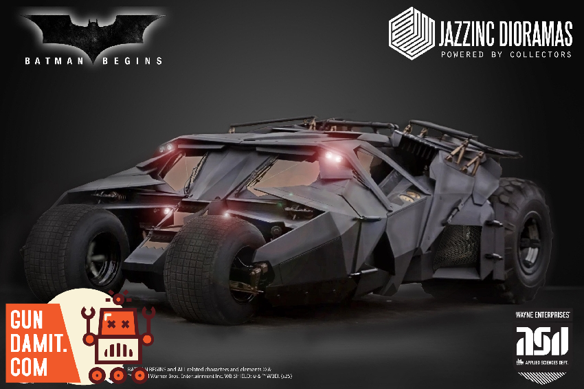 Batman Begins Tumbler Batmobile Deluxe Figure | GunDamit.com