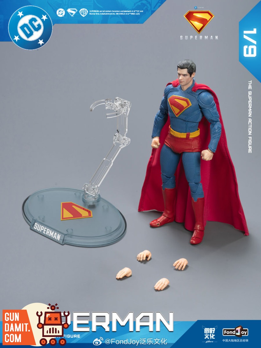 Fondjoy 1/9 James Gunn's Superman Standard Figure | GunDamit.com Fondjoy 1/9 James Gunn's Superman Standard Figure | GunDamit.com