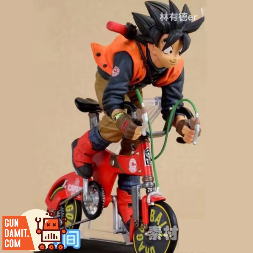 Tonsen Arttoys Wukong on a Bicycle 02 Box Damage Version