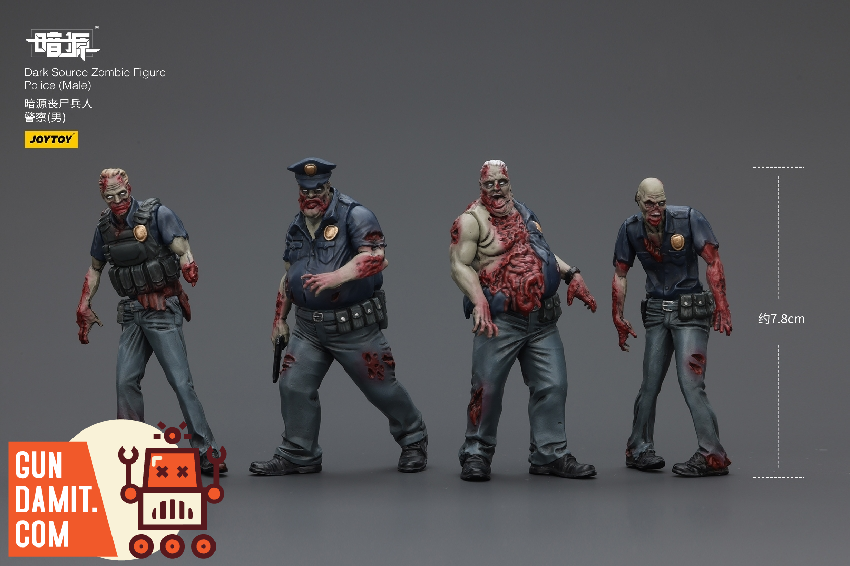 JoyToy JT01635 1/25 Dark Source Police Zombie Male | GunDamit.com