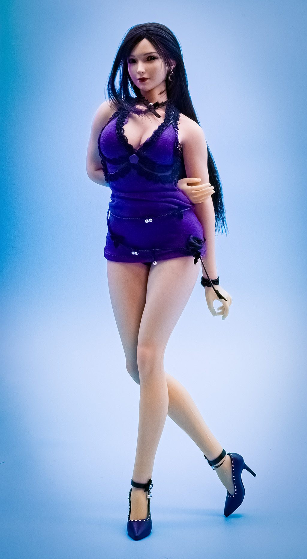 STAR MAN 1/6 ティファ パープルタイトドレス.Ver MS-010B Star Man MS-010B 1/6 Tifa Lockhart Purple Dress Version