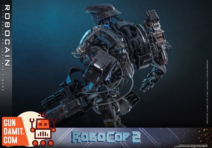 HotToys 1/6 MMS827D74B RoboCop 2 RoboCain Special Edition