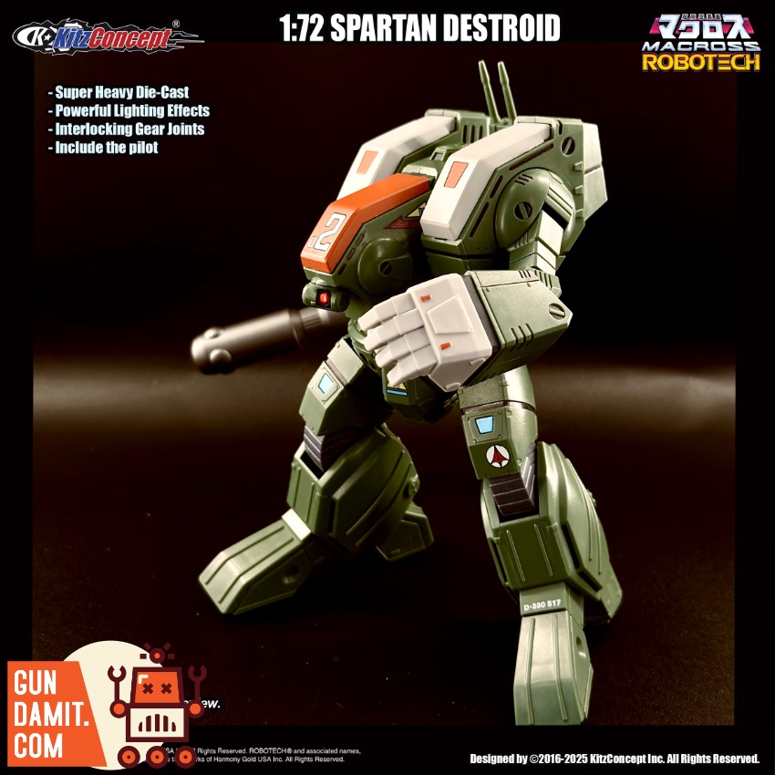 キッドくん品です Kitzconcept 1/72 Macross Spartan Destroid - GunDamit Store