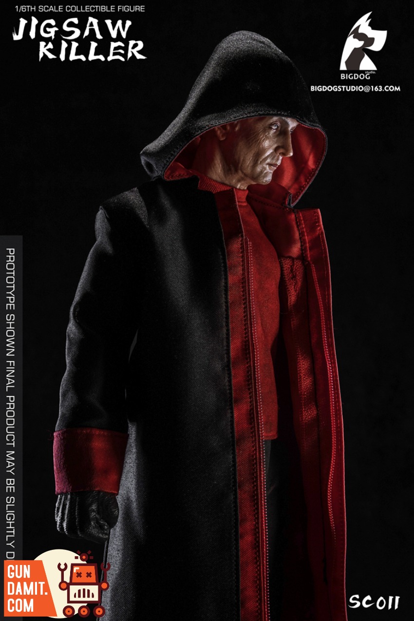BIGDOG STUDIO 1/6 ジグソウ キラー DX.Ver SC011 BIGDOG STUDIO 1/6 SC011 Jigsaw Killer - GunDamit Store