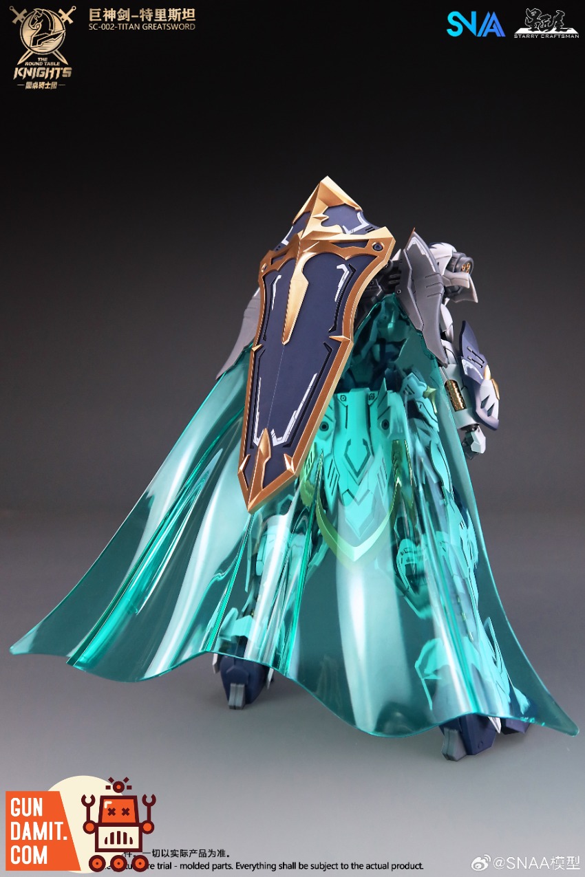 SNAA Model 1/144 The Round Table Knights Titan Greatsword Tristan
