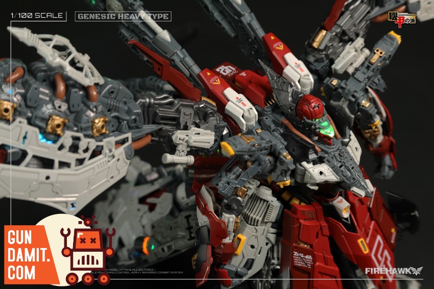 機甲の城 Mechanicore Firehawk　初回限定特別版 Mechanicore 1/100 ZMX-42 “Firehawk” Arctric Combat Mode
