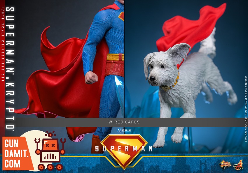 Hot Toys 1/6 MMS812 Superman & Krypto Set | GunDamit.com