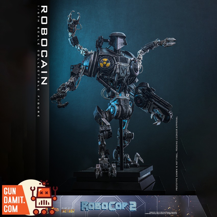 [Pre-Order] HotToys 1/6 MMS827D74B RoboCop 2 RoboCain Special Edition Exclusive