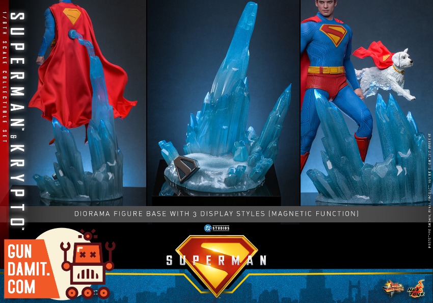 Hot Toys 1/6 MMS812 Superman Superman & Krypto Set of 2
