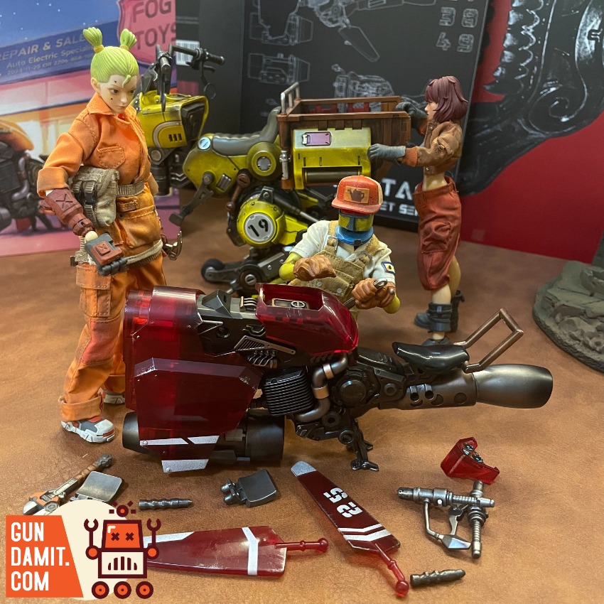 Fog Toys 1/12 01FT Falcon Vehicle Clear Version - GunDamit Store