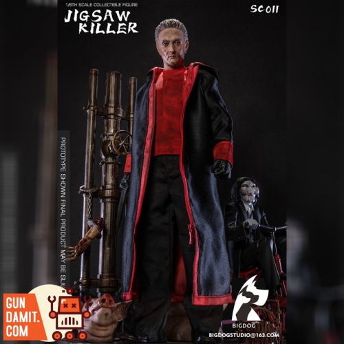 BIGDOG STUDIO 1/6 フィギュア Jigsaw Killer ソウ BIGDOG STUDIO 1/6 SC011 Jigsaw Killer - GunDamit Store
