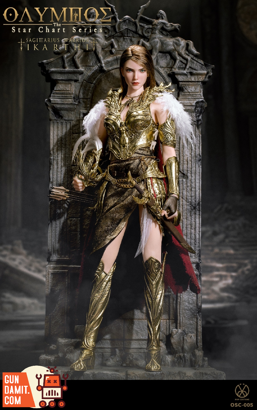POP COSTUME 1/6 サジタリウス イカルティ OCS-005 POP COSTUME 1/6 Sagittarius Warrior Icarti Olympus-The Star Chart