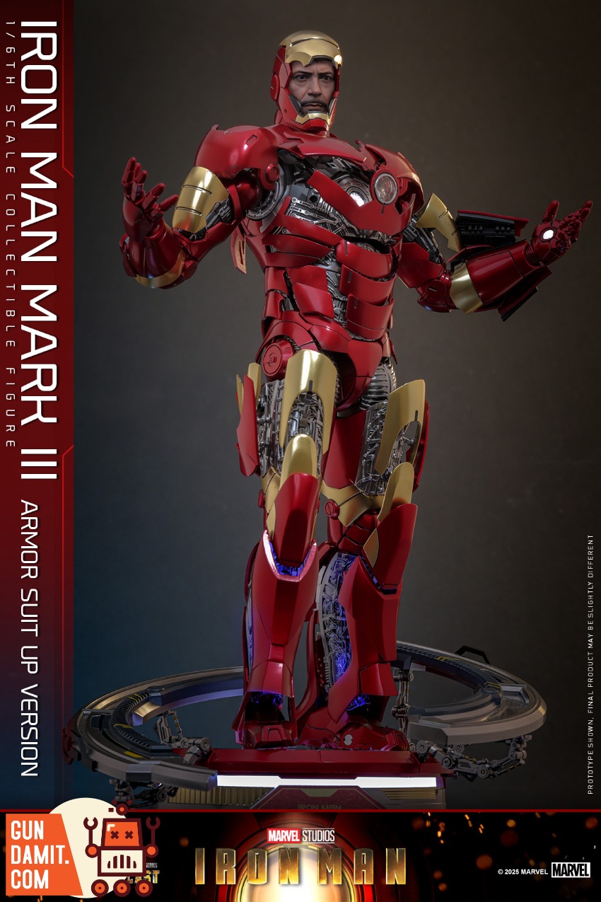 HotToys 1/6 MMS825D72B Superior Iron Man Tony Starks Mark