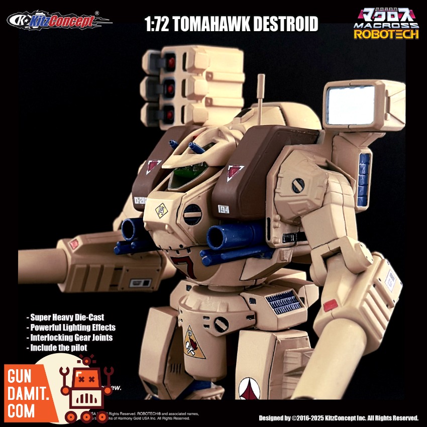 Kitzconcept 1/72 Macross Tomahawk Destroid - GunDamit Store