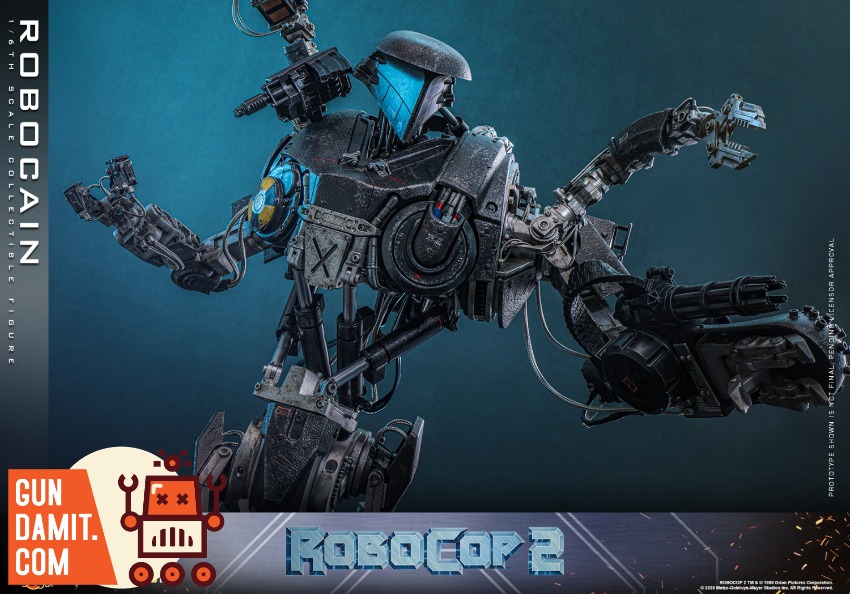HotToys 1/6 MMS827D74B RoboCop 2 RoboCain Special Edition