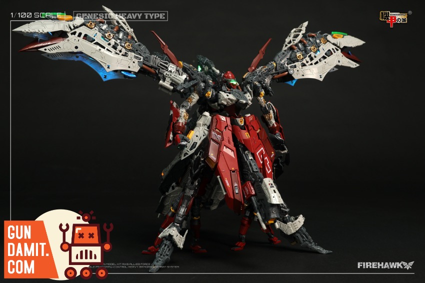 Mechanicore 1/100 ZMX42 Firehawk Model Kit- GunDamit Store