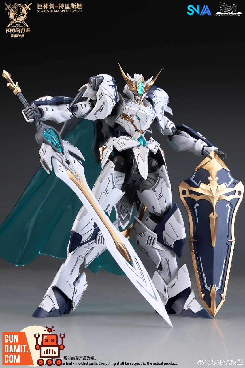 SNAA Model 1/144 The Round Table Knights Titan Greatsword Tristan