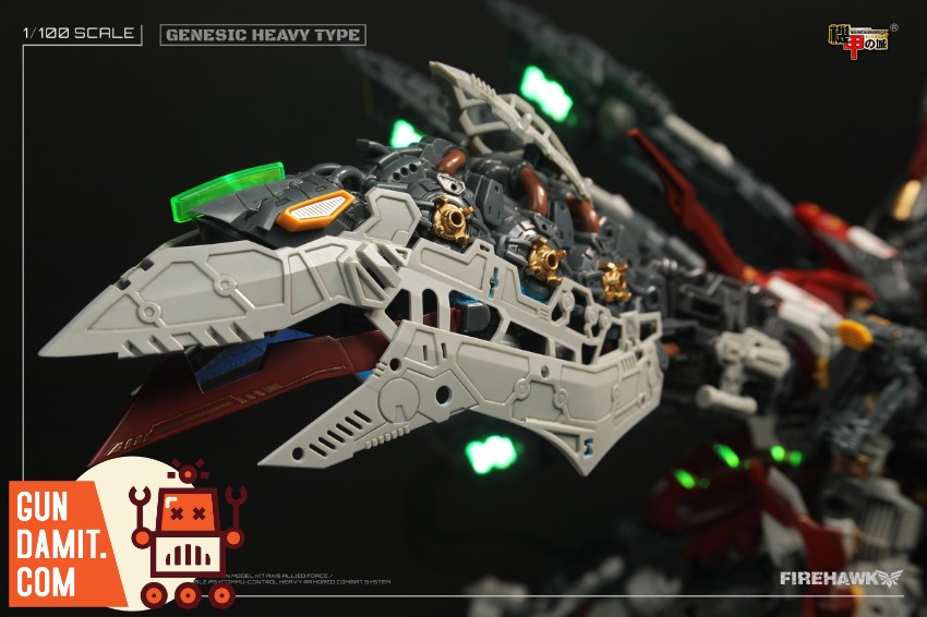 Mechanicore 1/100 ZMX42 Firehawk Model Kit | GunDamit.com