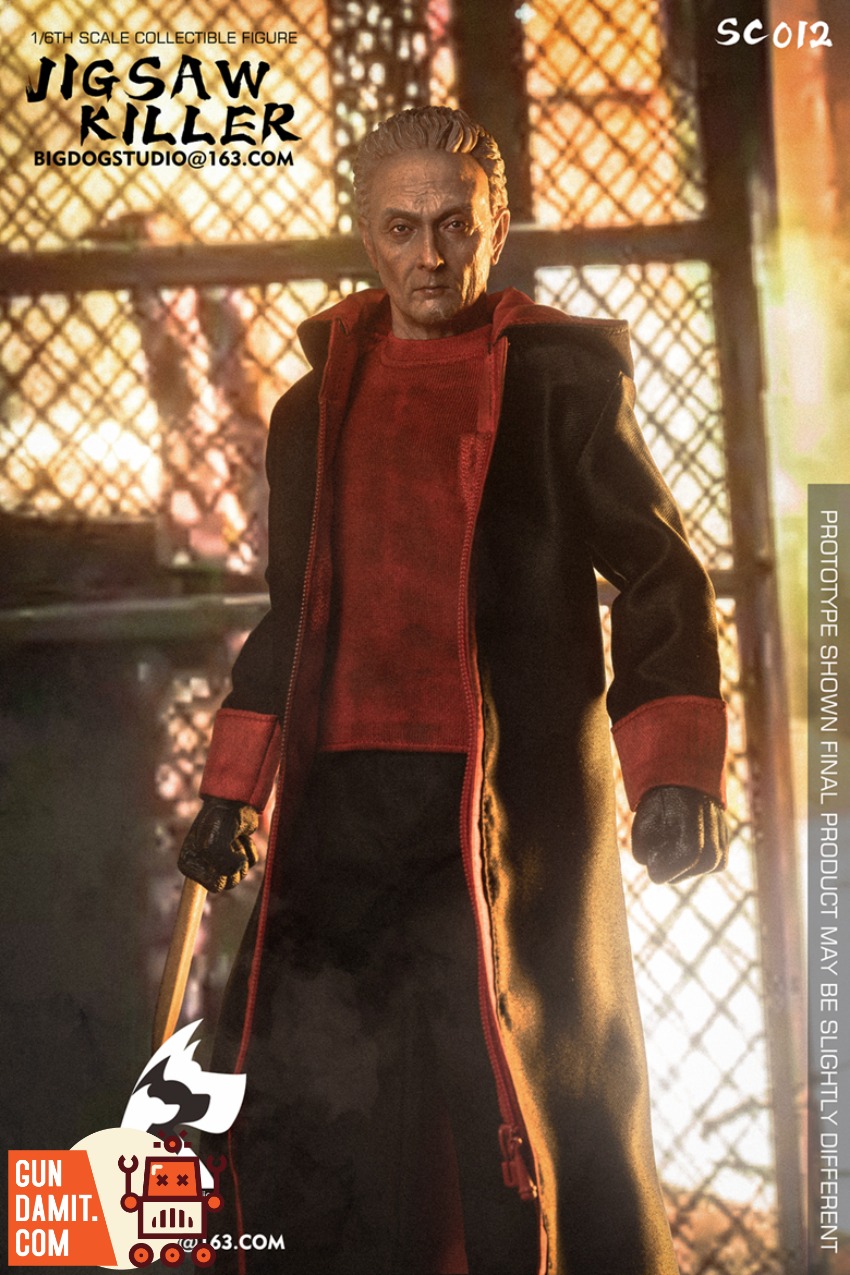 BIGDOG STUDIO 1/6 ジグソウ キラー 通常.Ver SC012 BIGDOG STUDIO 1/6 SC012 Jigsaw Killer Single Player Version
