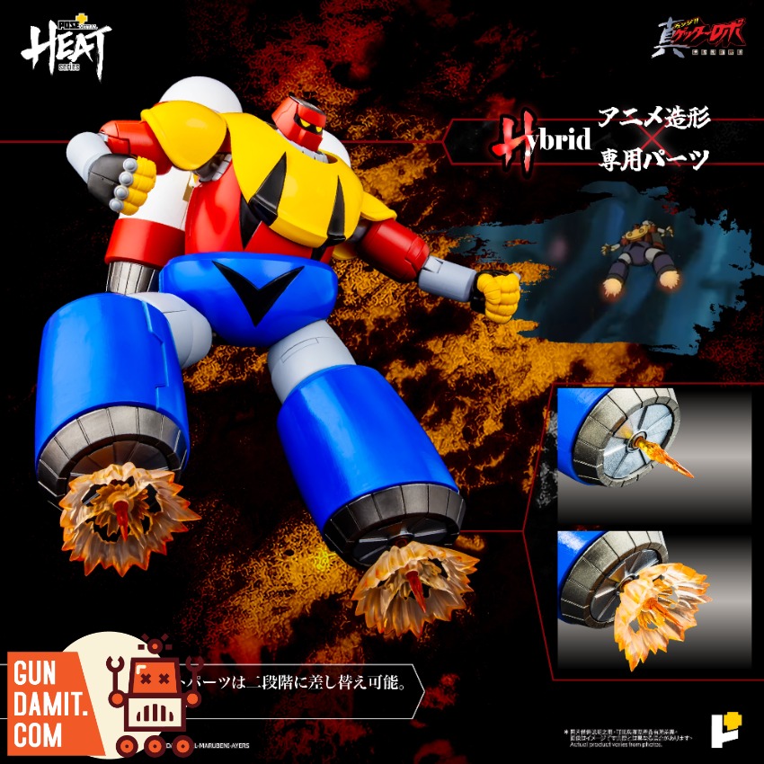 Pose Toy Getter Poseidon Metal Heat Series | GunDamit.com