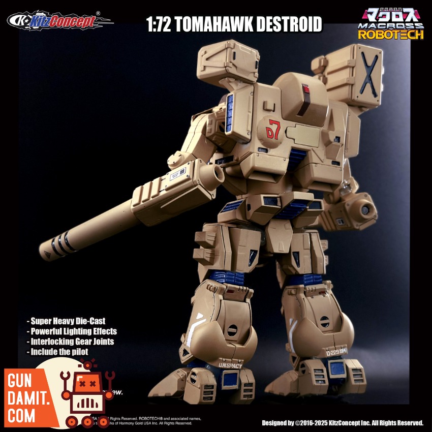 Kitzconcept 1/72 Macross Tomahawk Destroid - | GunDamit.com