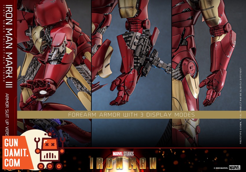 HotToys 1/6 MMS825D72B Superior Iron Man Tony Starks Mark 3