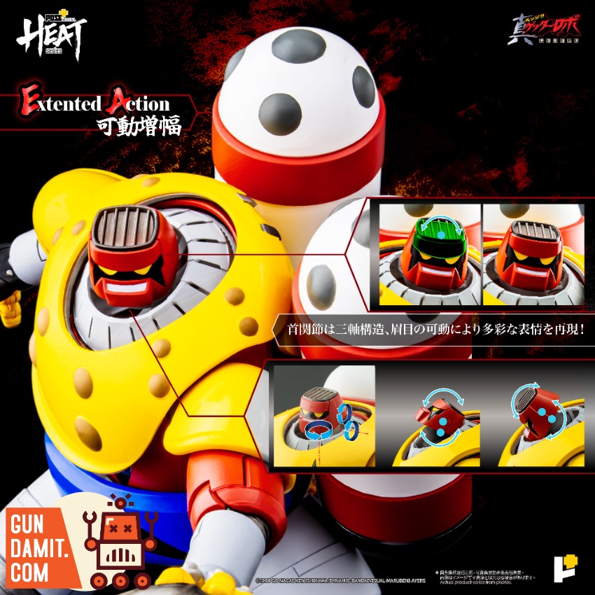 Pose Toy Getter Poseidon Metal Heat Series | GunDamit.com