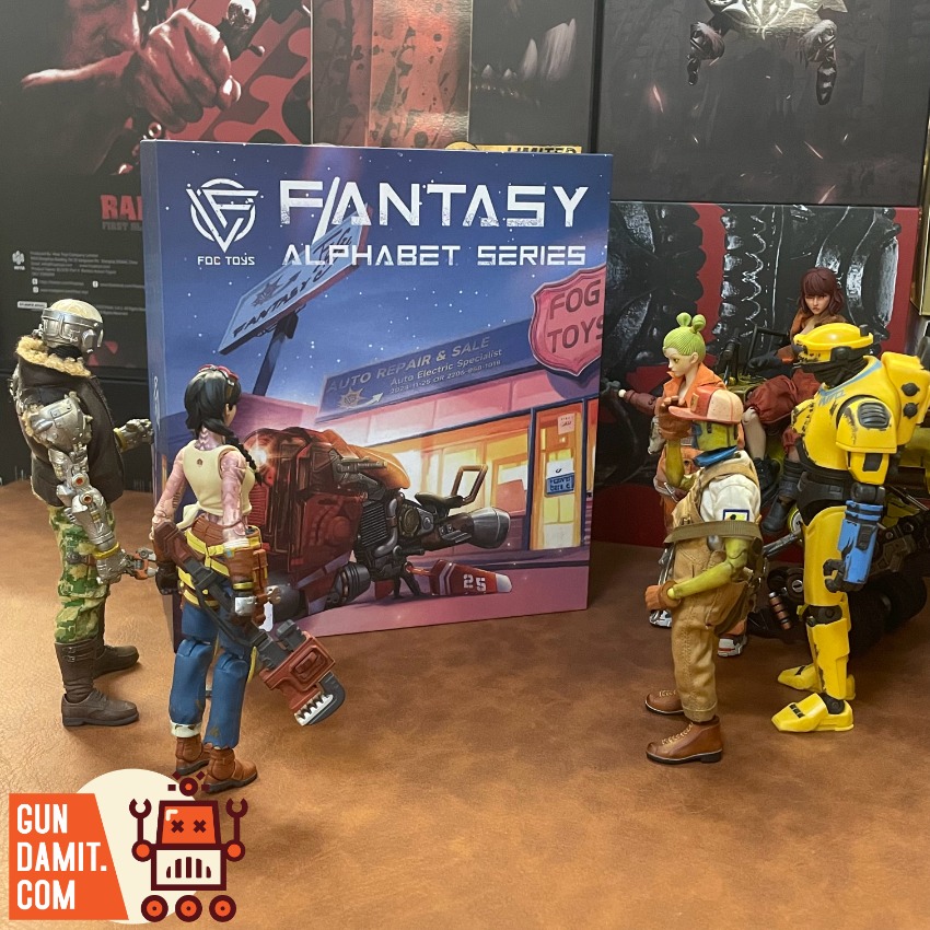 Fog Toys 1/12 01FT Falcon Vehicle Clear Version - GunDamit Store