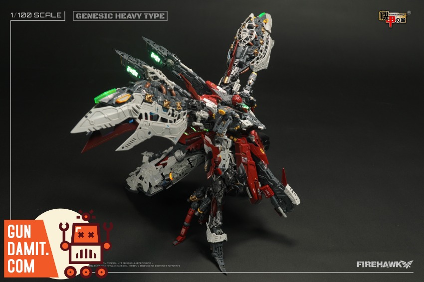 Mechanicore 1/100 ZMX42 Firehawk Model Kit- GunDamit Store