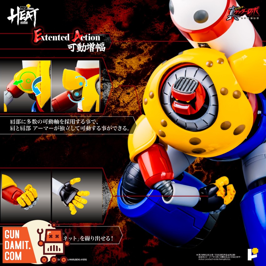 Pose Toy Getter Poseidon Metal Heat Series | GunDamit.com