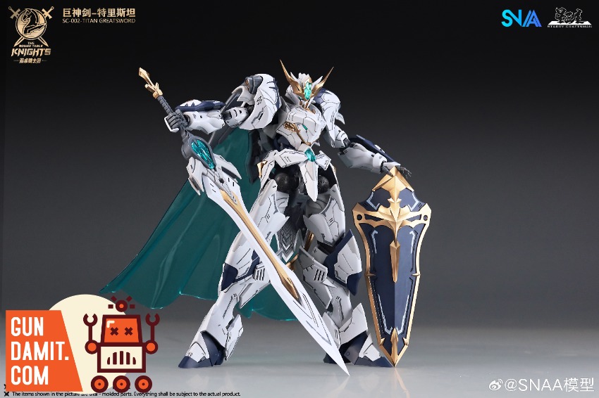 SNAA Model 1/144 The Round Table Knights Titan Greatsword